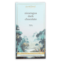 French Broad Nicaragua dark chocolate bar 70% cacao in blue gold foil