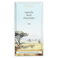 French Broad Dark Chocolate Uganda 70% bar in savanna foil wrapper