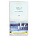 French Broad Malted Milk Chocolate 45% bar in blue wrapper