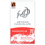 Fresco Madagascar Medium Roast 70% artisan chocolate bar