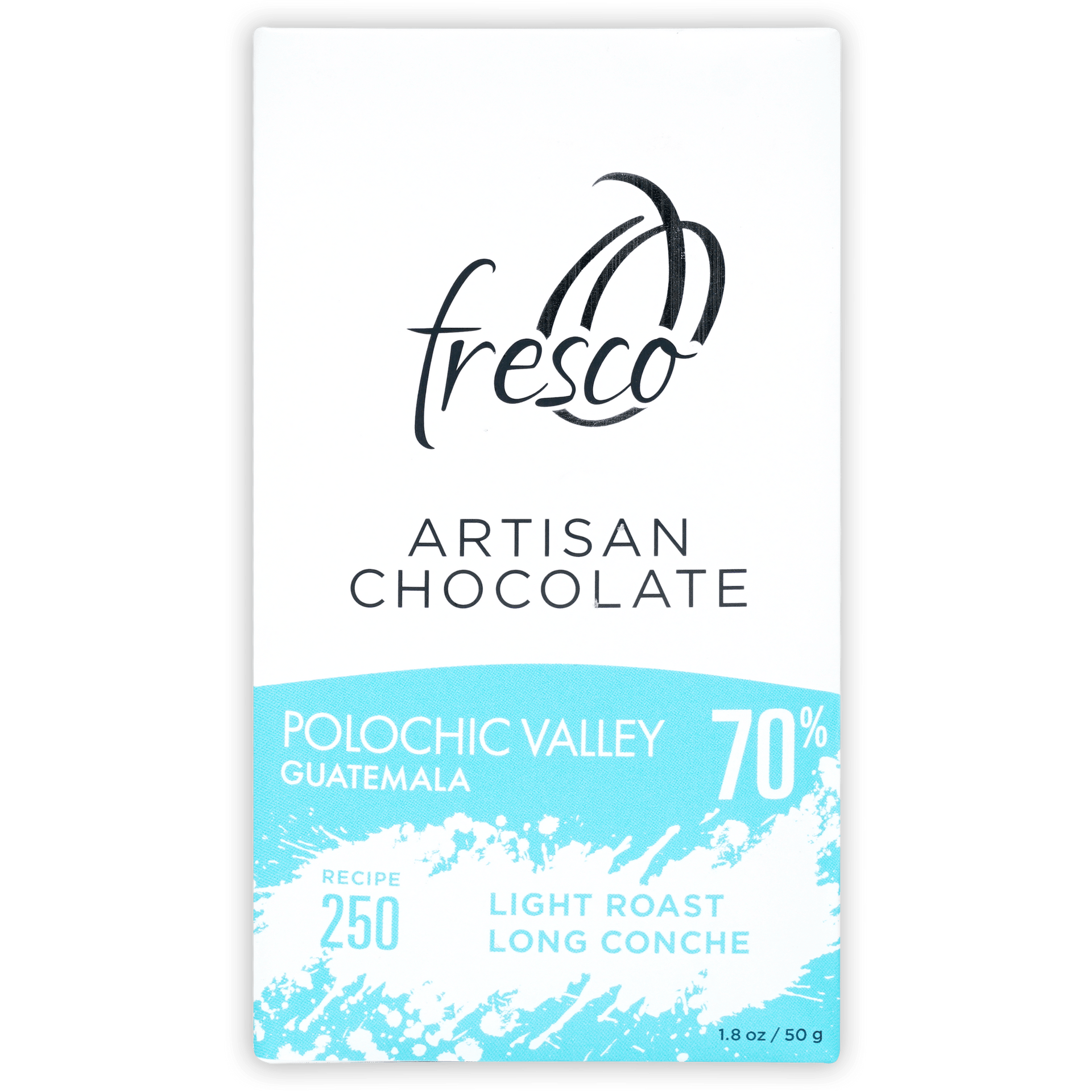 Fresco Polochic Valley 70% light roast chocolate bar
