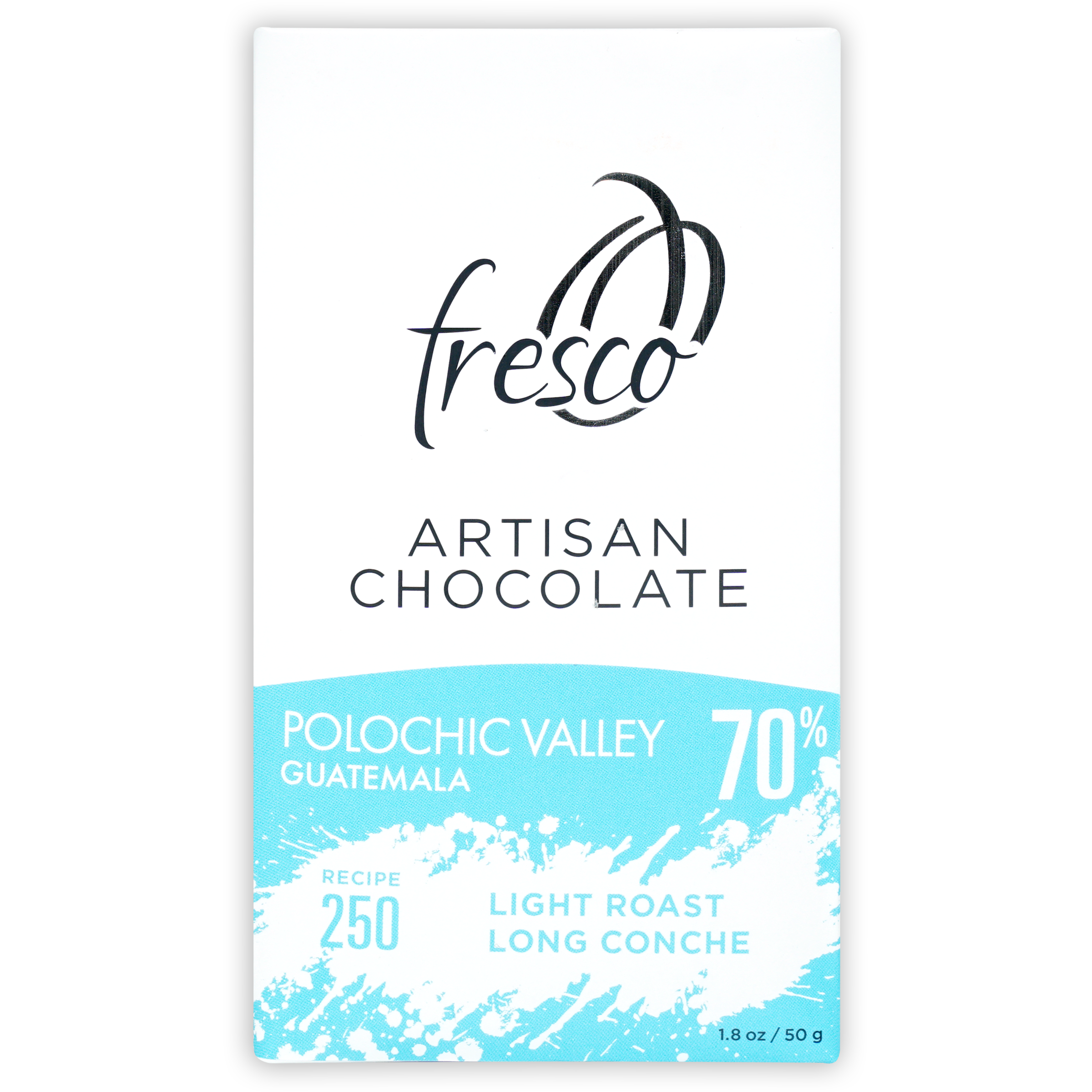 Fresco Polochic Valley 70% light roast chocolate bar