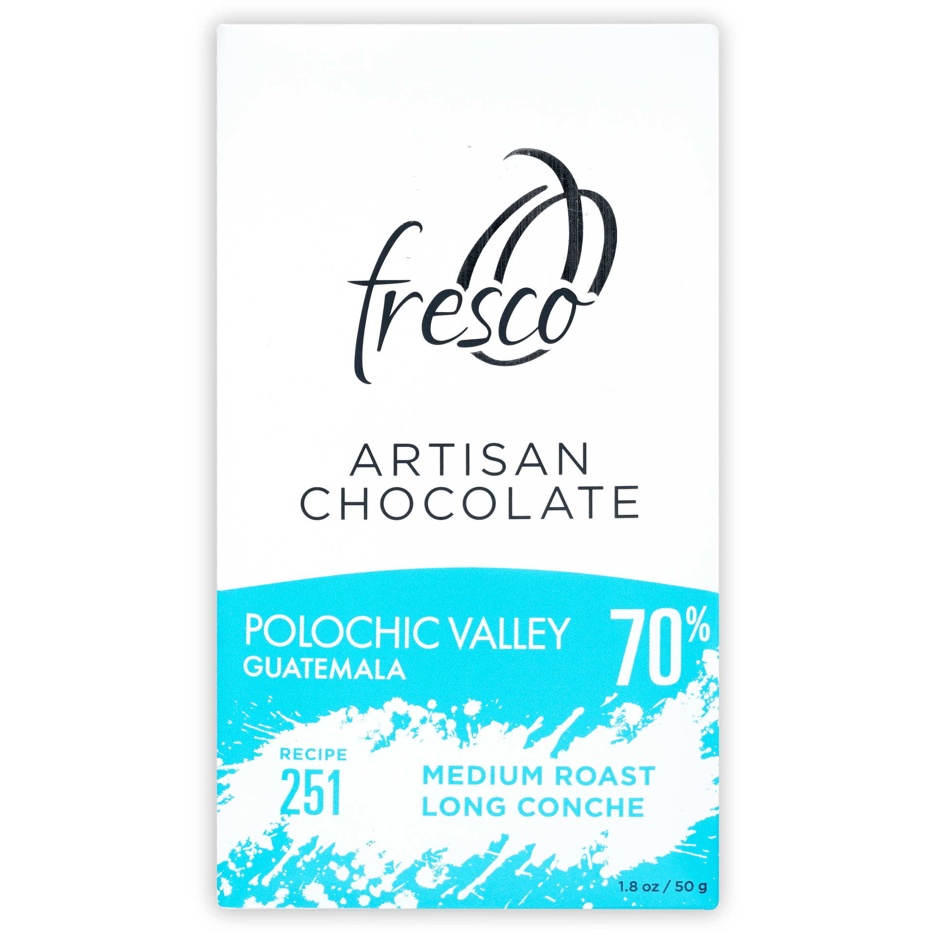 Fresco Polochic Valley 70% cacao medium roast chocolate bar