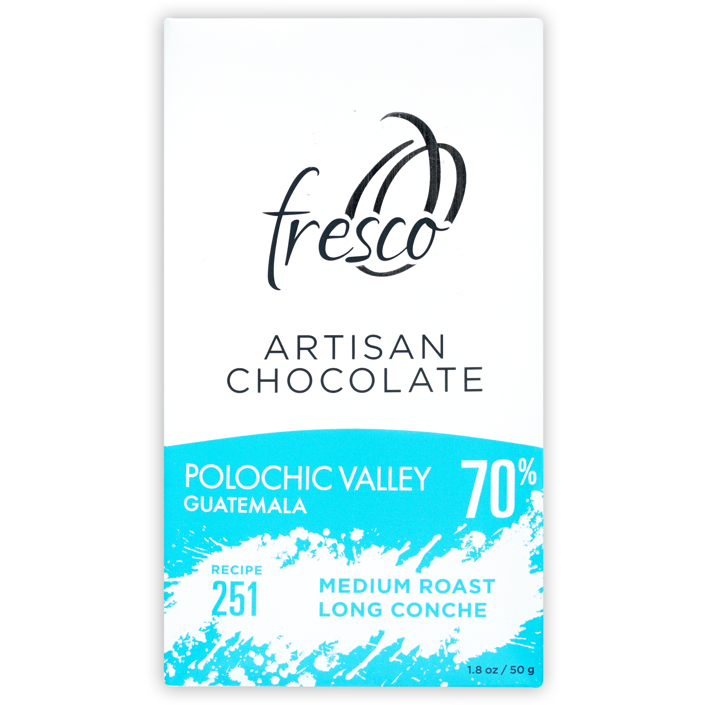 Fresco Polochic Valley 70% cacao medium roast chocolate bar