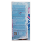 Fruition Dark Puerto Rico Jeanmarie 70% light blue floral chocolate wrapper