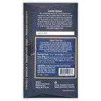 Back of Goodnow Farms Dark Unfiltered Hard Cider 70% chocolate bar wrapper