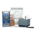 Gray concrete-style s’mores maker with flat lid for Gourmet S’mores Kit w/ Chocolate