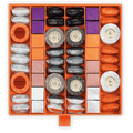 Guido Gobino assorted tourist chocolate bars in orange gift box
