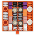 Guido Gobino assorted tourist chocolate bars in orange gift box