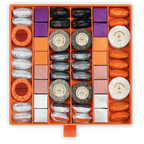 Guido Gobino assorted tourist chocolate bars in orange gift box