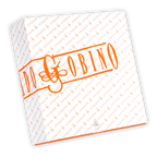 Guido Gobino assorted chocolate selection gift box with orange logo