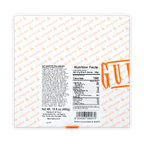 Guido Gobino 9007 assorted pralines gift box, white with orange gul branding, Italy
