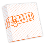 Guido Gobino assorted pralines gift box with orange gobino logo