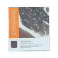 Guido Gobino gianduja with hazelnuts chocolate bar 34%, dark textured square package