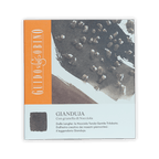 Guido Gobino gianduja with hazelnuts chocolate bar 34%, dark textured square package