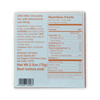 Guido Gobino 3053 milk chocolate bar with salted almonds 35% box