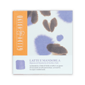 Guido Gobino Latte e Mandorla milk chocolate bar with salted almonds, purple packaging