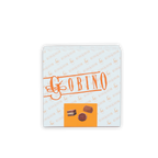 Guido Gobino assorted chocolate cube gift small box, 25 pcs, white with orange branding