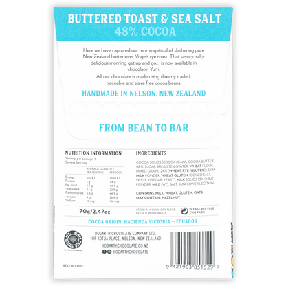 Hogarth Buttered Toast & Sea Salt 48%