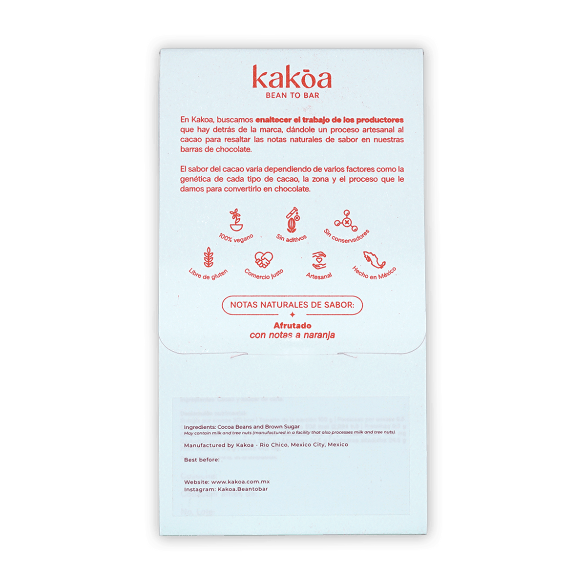 Kakoa Criollo Cacahoatan 75% Dark Chocolate – Bar & Cocoa