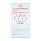 Kakoa Dark Chocolate Criollo Cacahoatan 75% white box with red logo