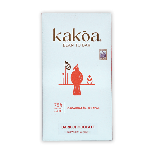 Kakoa Criollo Cacahoatan 75% Dark Chocolate – Bar & Cocoa