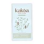 Kakoa 68% dark chocolate bar wrapper with cocoa tree and edición especial