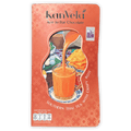 Kanvela Milk Chocolate Southern Thai Tea with Crispy Roti 55% vibrant orange pour