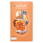 KanVela salted caramel toast white chocolate with rice cracker package