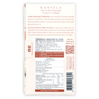 KanVela Strawberry White Chocolate 44% bar back with Thai label