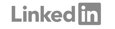 Gray LinkedIn  logo