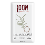 Loon Chocolate Caribbean Kiss milk chocolate bar with coconut and ginger