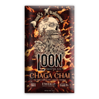Loon Chocolate Dark w/ Chaga Chai 70% bar in skull mushroom wrapper