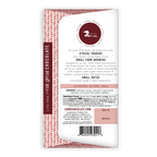 Loon Chocolate Dark w/ Dried Cherry 70% bar wrapper with maroon pink pattern