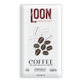 Loon Chocolate 70% dark coffee bar in sleek white wrapper