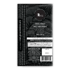 Loon Chocolate Dark w/ Lions Mane 70% black and white wrapper with leaf patterns, bird logo, ethical sourcing text