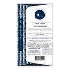 Loon Chocolate Dark w/ Maine Sea Salt 70% white wrapper, bird logo, gluten/soy/vegan-free
