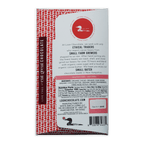 Loon Chocolate Dark w/ Strawberry Rose 70% red white bird logo wrapper