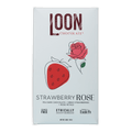 Loon Chocolate Dark with Strawberry Rose 70% white package