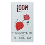 Loon Chocolate Dark with Strawberry Rose 70% white package