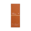 Lucid Chocolatier bar, rust-brown box with gold line, Muscat 78% Dark, Single Origin, made in New Zealand, 50g