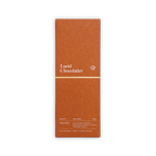 Lucid Chocolatier bar, rust-brown box with gold line, Muscat 78% Dark, Single Origin, made in New Zealand, 50g