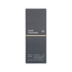 Lucid Chocolatier Sheep Milk 54% Dark-Milk bar in a charcoal box with gold stripe and white logo, single origin, 50g.