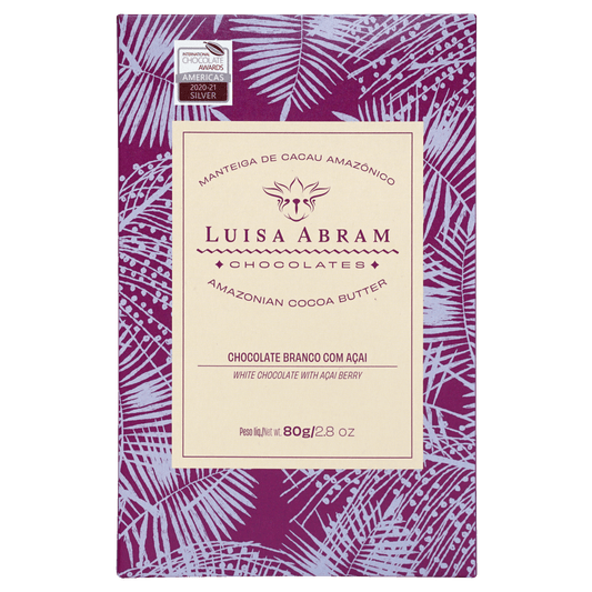 Luisa Abram White Chocolate w/ Açaí Berry