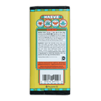 Maeve Block Party Brownie Dark & White Truffle Bar wrapper back with ingredients
