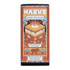 Maeve Cabin S’mores truffle bar with vibrant s’mores packaging