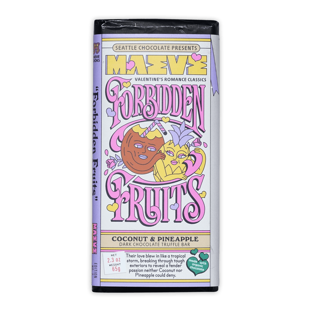 Maeve Forbidden Fruits Coconut Pineapple Truffle Bar