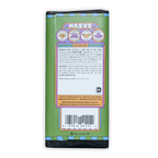 Maeve Hungry Blackberry Truffle Bar: green wrapped maeve chocolate with purple white labeling