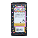 Maeve Moon Rocks Truffle Bar in space-themed wrapper with planets and stars