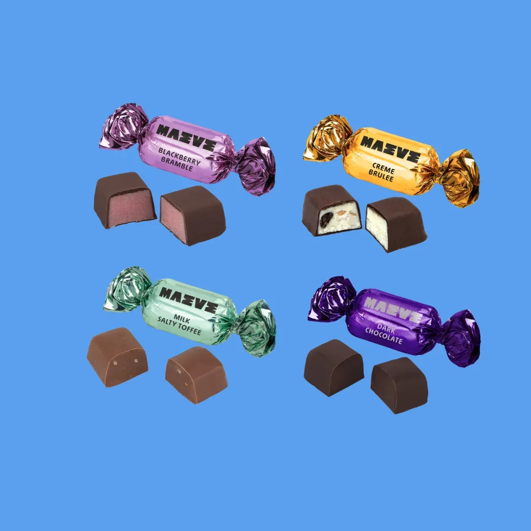 Mazé assorted chocolate bonbons in Maeve Sail Away Gift Box